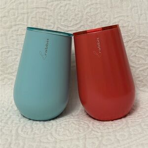 Rabbit Insulated Wine Tumblers Set